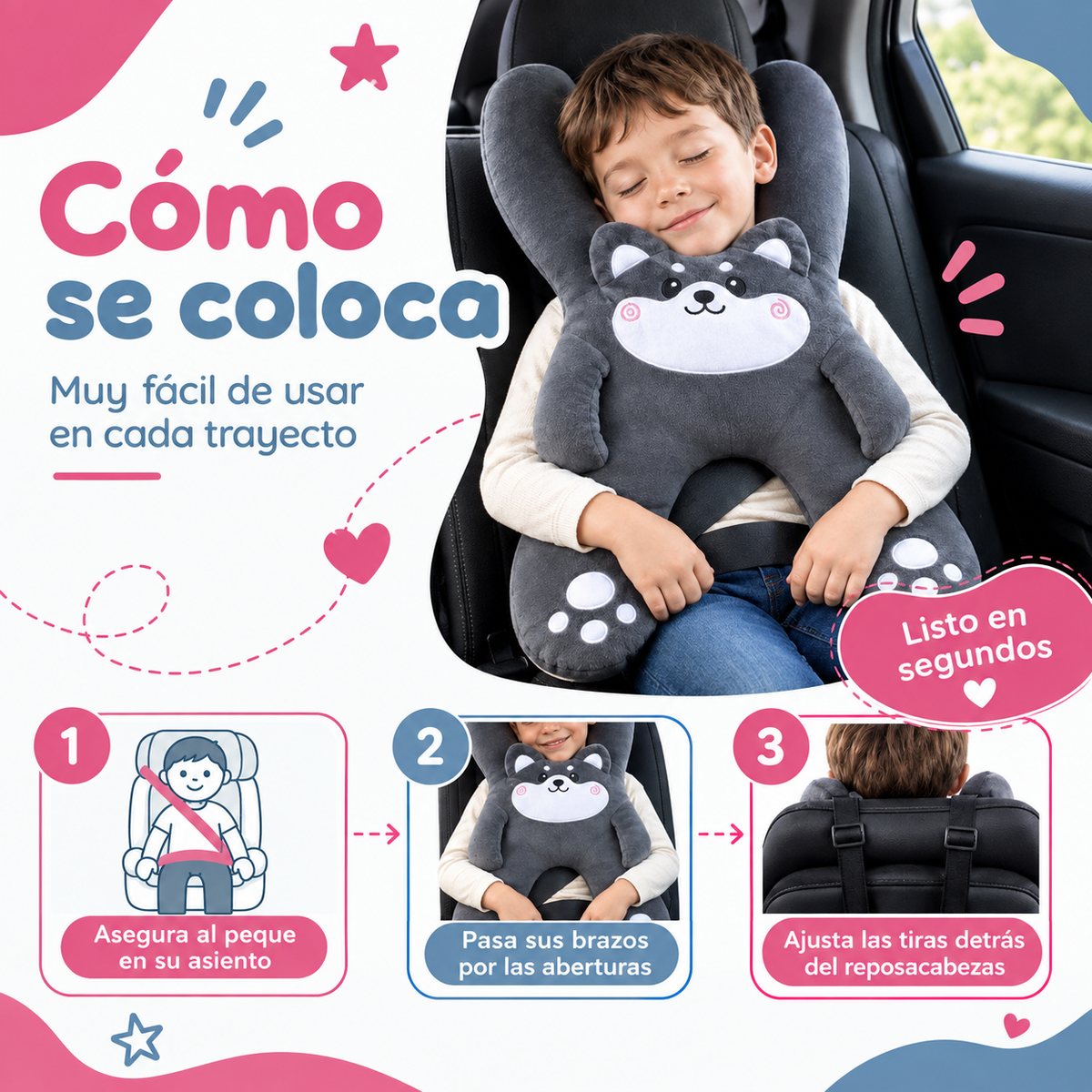 Protector de Cuello para Viajes